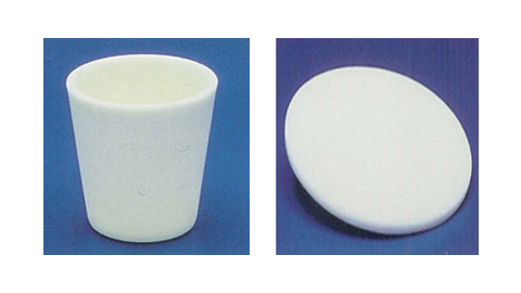 Conical Alumina Crucible and Disc