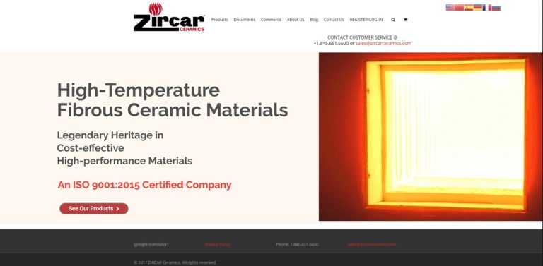 ZIRCAR Ceramics, Inc.