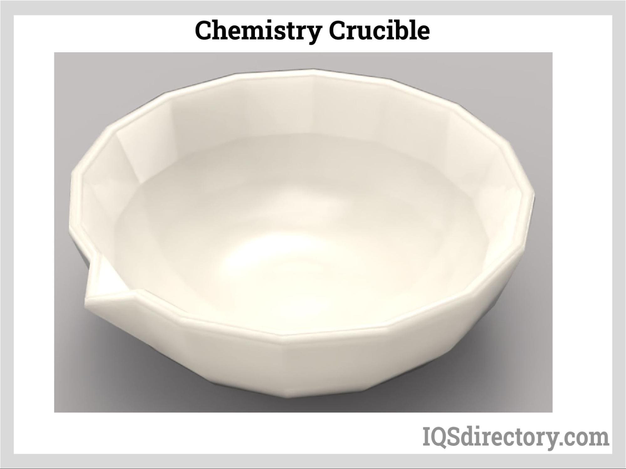 chemistry alumina crucible